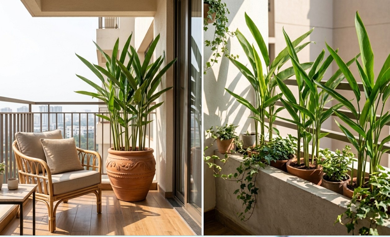 Tán lá xanh, khí lành tụ: câu chuyện phong thủy của chuối cảnh Tán lá xanh, khí lành tụ: câu chuyện phong thủy của chuối cảnh